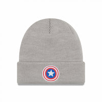 Captain America Symbol Cuffed Beanie