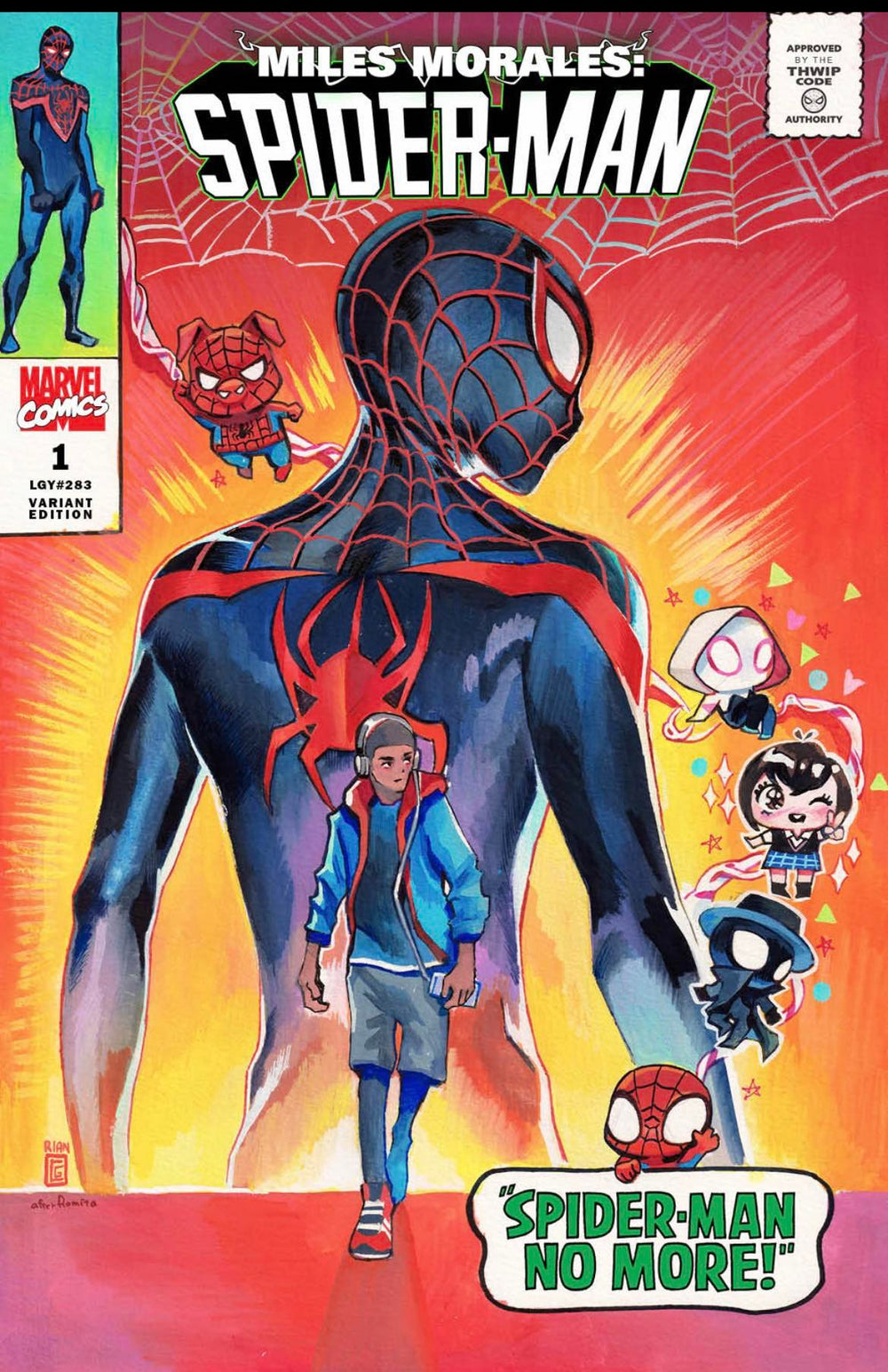 Mile Morales Spider-Man #1 Rian Gonzales Exclusive Variant