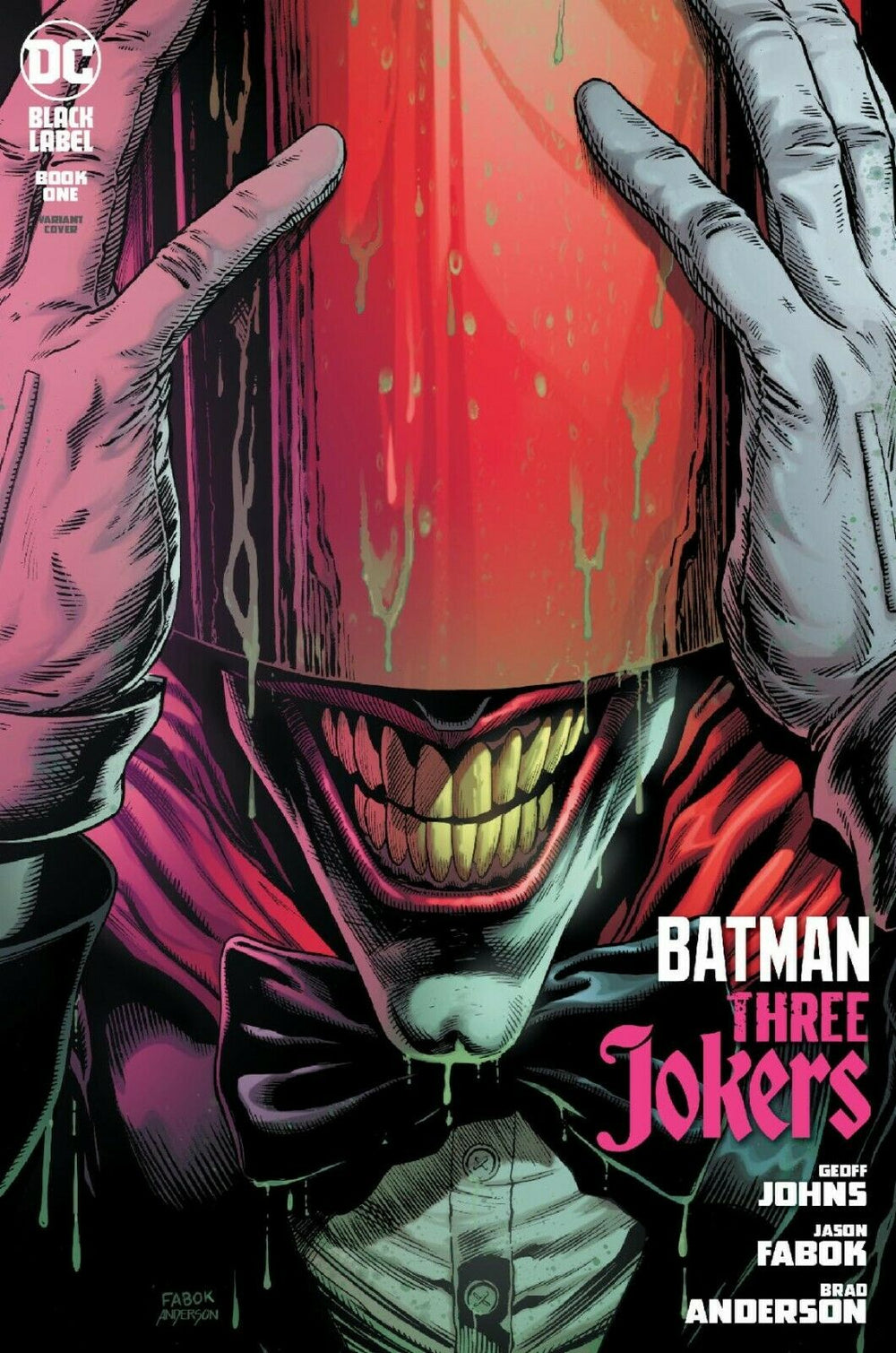 Batman Three Jokers #1 Redhood Premium Variant Cover 1st printing