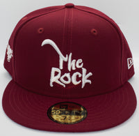 The Rock WWE 59Fifty Exclusive Cardinal Pink Bottom