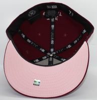 The Rock WWE 59Fifty Exclusive Cardinal Pink Bottom