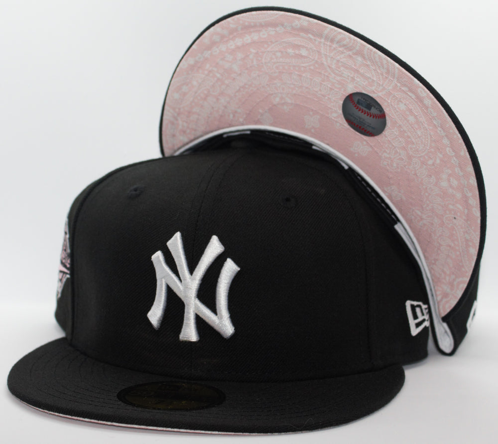 New York Yankees Lifestyle Collection 2021 59FIFTY Paisley Pink Bottom