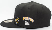 Pittsburgh Pirates Multi Logo New Era 59Fifty Fitted Hat