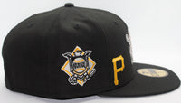 Pittsburgh Pirates Multi Logo New Era 59Fifty Fitted Hat
