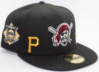 Pittsburgh Pirates Multi Logo New Era 59Fifty Fitted Hat
