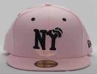 New York Black Yankees Negro Leagues 59Fifty Pink Black Paisley