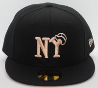 
              New York Black Yankees Negro Leagues 59Fifty Black Mango
            