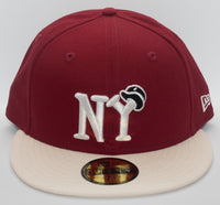 New York Black Yankees Negro Leagues 59fifty 2 tone Cardinal Chrome