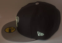 New York Black Yankees Negro Leagues 59fifty Graphite Gray Glow in the Dark