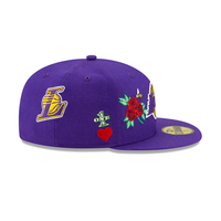 Los Angeles Lakers Lifestyle Collection 2021 59FIFTY 17x NBA World Champions