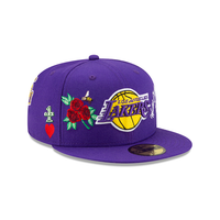 Los Angeles Lakers Lifestyle Collection 2021 59FIFTY 17x NBA World Champions