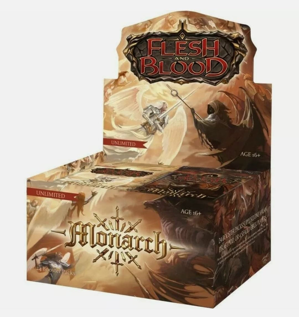 Flesh and Blood Monarch 1st Edition Booster Case (4 Boxes) Sealed