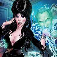 Elvira meets Vincent Price #1 John Royle Virgin Variant Cover M