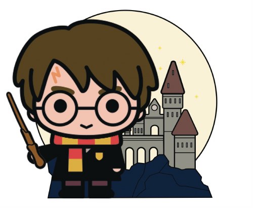 Harry Potter Charm Hogwarts Harry Pin