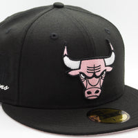 Chicago Bulls Lifestyle Collection 2021 59FIFTY Paisley Pink Bottom