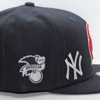 New York Yankees Multi Logo New Era 59Fifty Fitted Hat