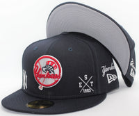 
              New York Yankees Multi Logo New Era 59Fifty Fitted Hat
            