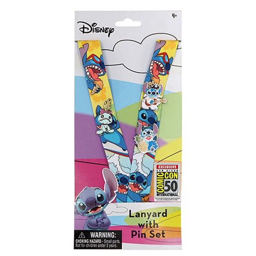 Lilo & Stitch Lanyard and Pin Set SDCC 2019 Exclusive