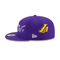 Los Angeles Lakers Lifestyle Collection 2021 59FIFTY 17x NBA World Champions