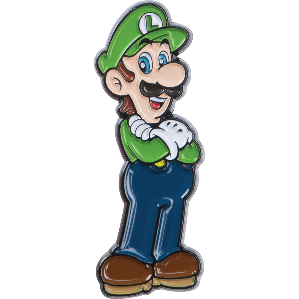 Super Mario Luigi Collector Enamel Pin Series 1