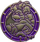 Teenage Mutant Ninja Turtles Donatello Antique Gold Emblem Pin