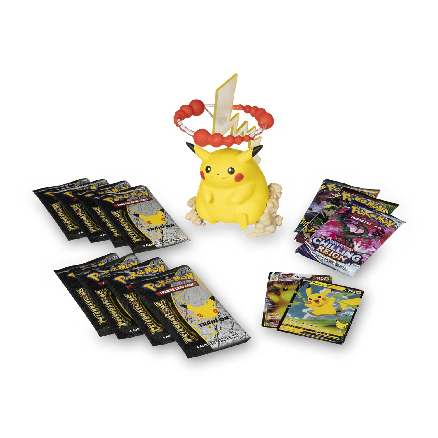 booster box pokemon celebrations Pokemon Celebrations Pikachu VMAX Figure Premium Collection| TheLairNyc