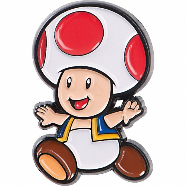 Super Mario Toad Collector Enamel Pin Series 1